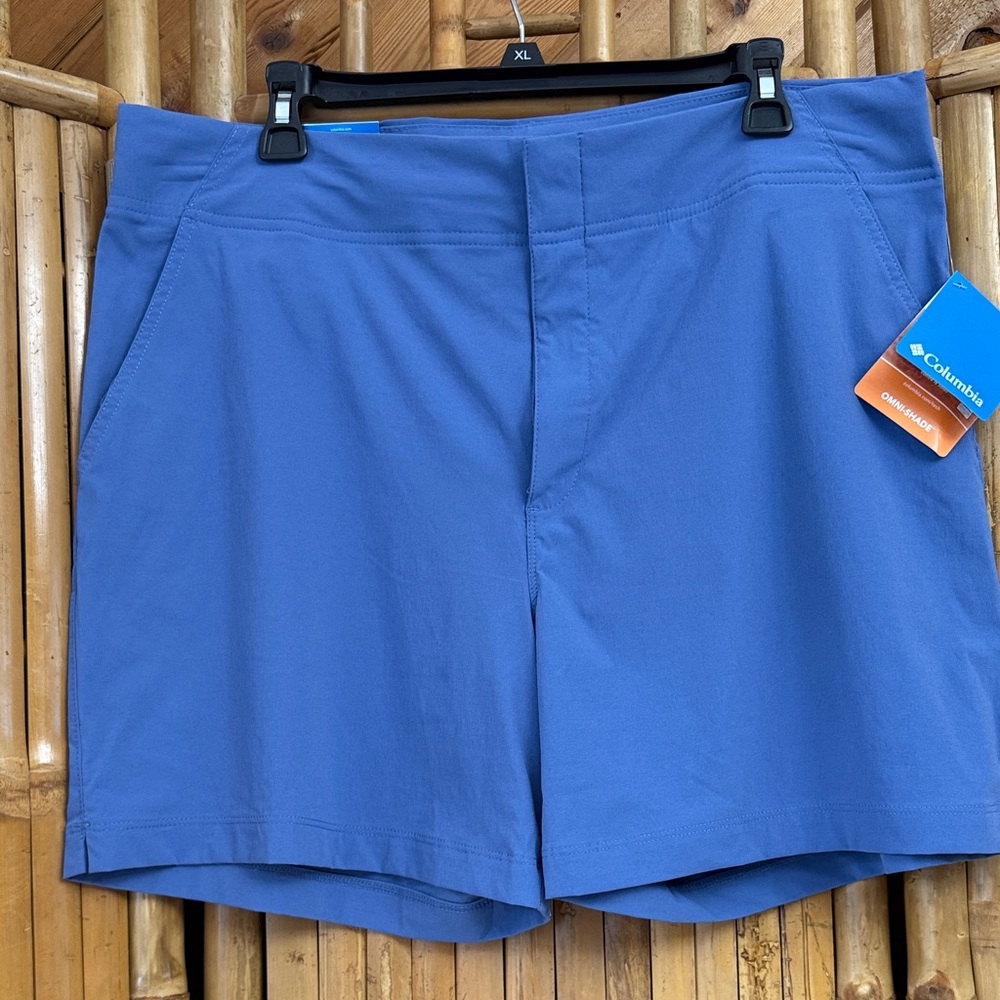 Columbia  Blue Athletic Shorts Size 16. NWT